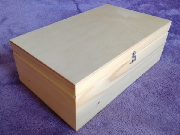 Wooden box 25x15x9, pine, picture 2