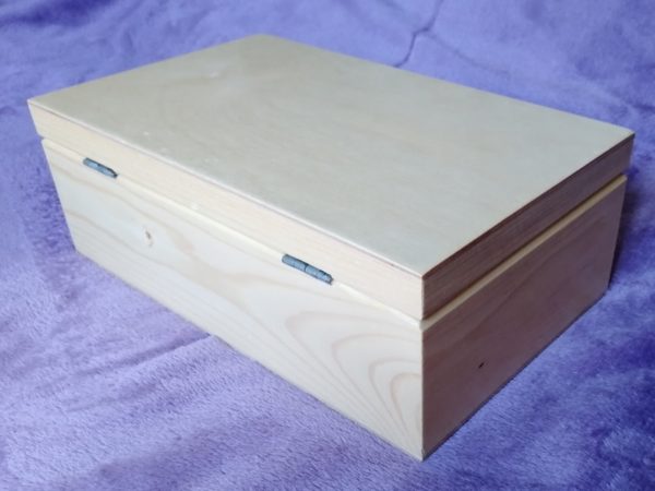 Wooden box 25x15x9, pine, picture 3