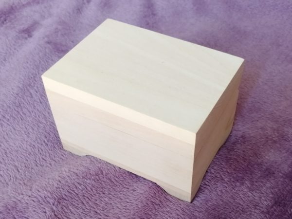 Wooden box 10x7x7, linden, picture 2