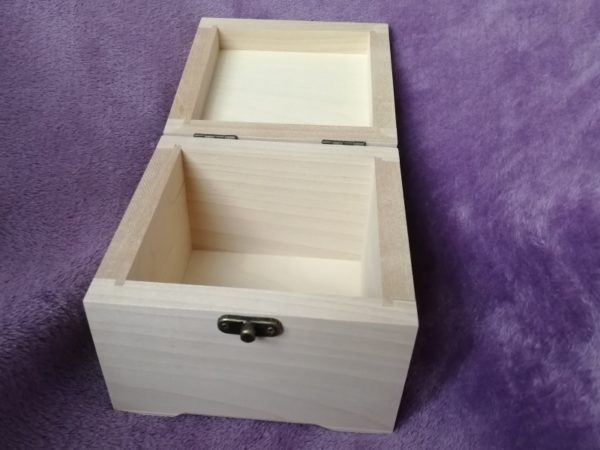 Wooden box 14x14x10, birch, picture 4