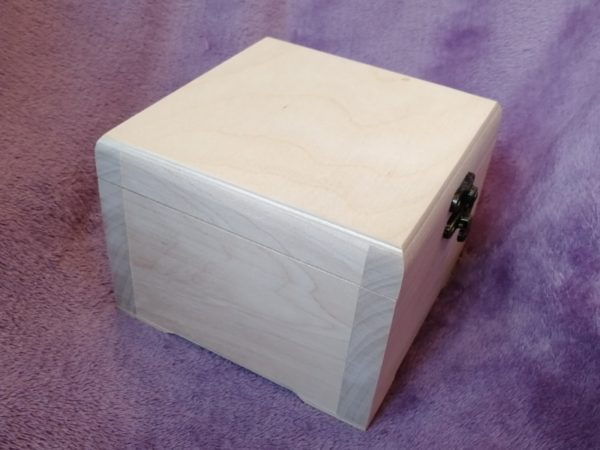 Wooden box 14x14x10, birch, picture 7