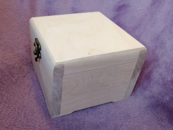 Wooden box 14x14x10, birch, picture 8