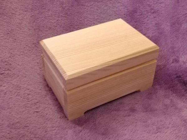 Wooden box 12x8x7, pine, picture 2