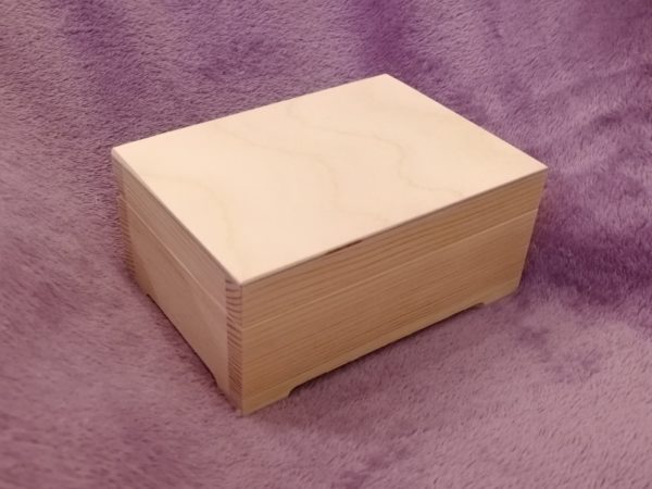 Wooden box 14x11x7, pine, picture 2