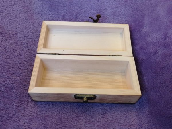 Wooden box 14x6x5, pine, picture 4