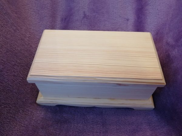 Wooden box 21x12x9, pine, picture 6