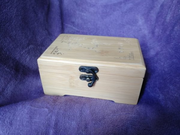 Wooden box 15x10x7, bamboo, picture 10