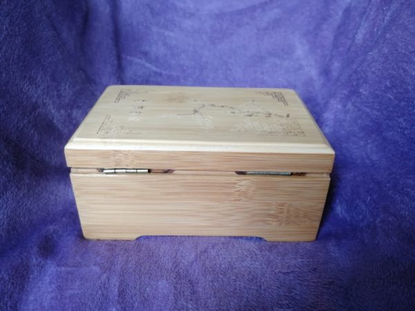 Wooden box 15x10x7, bamboo, picture 3