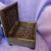 Большая шкатулка 20х16х9, резная, цвета палисандр, фото 10